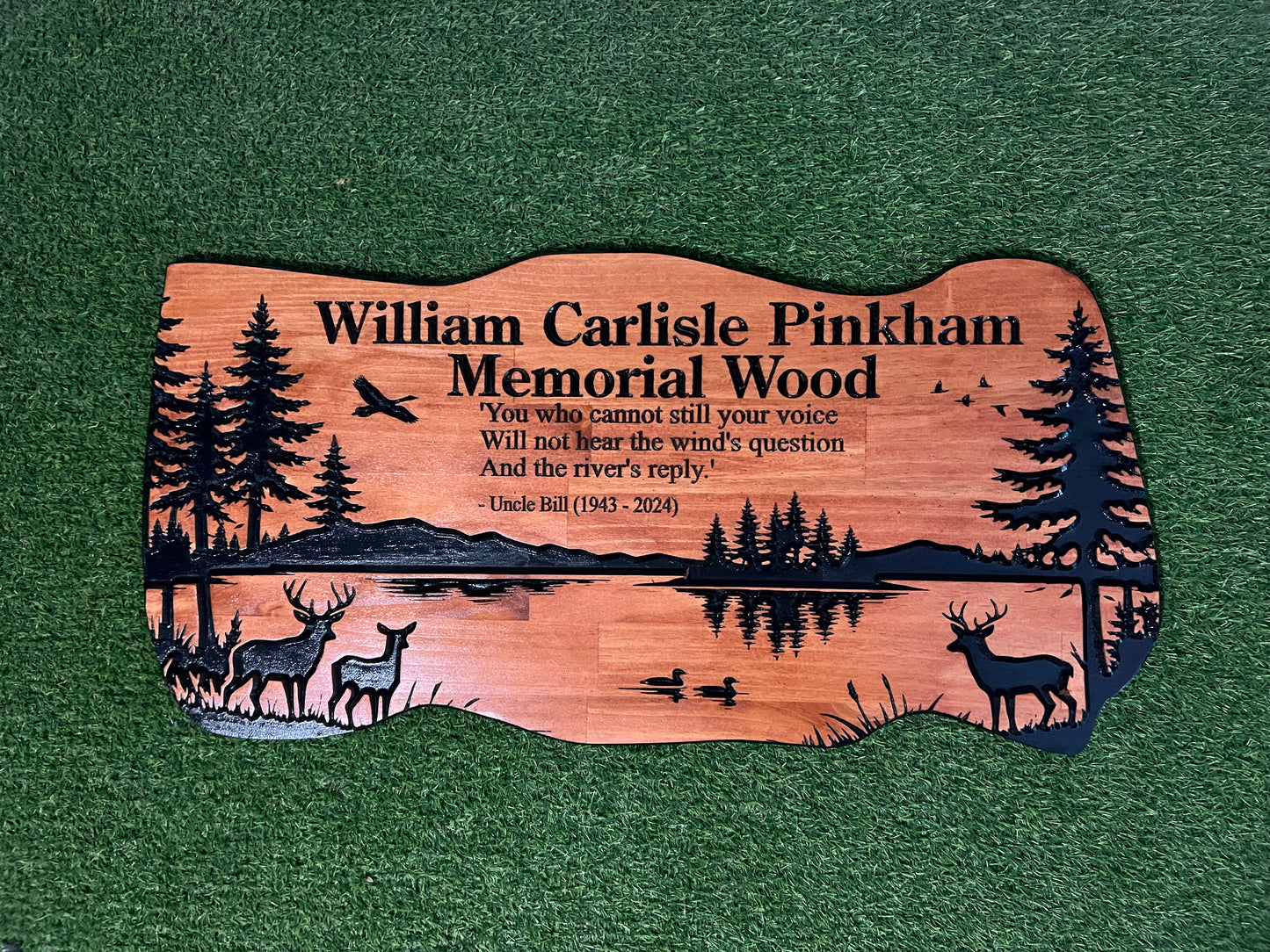Fully Custom Silhouette Sign - Generate Every Aspect Online