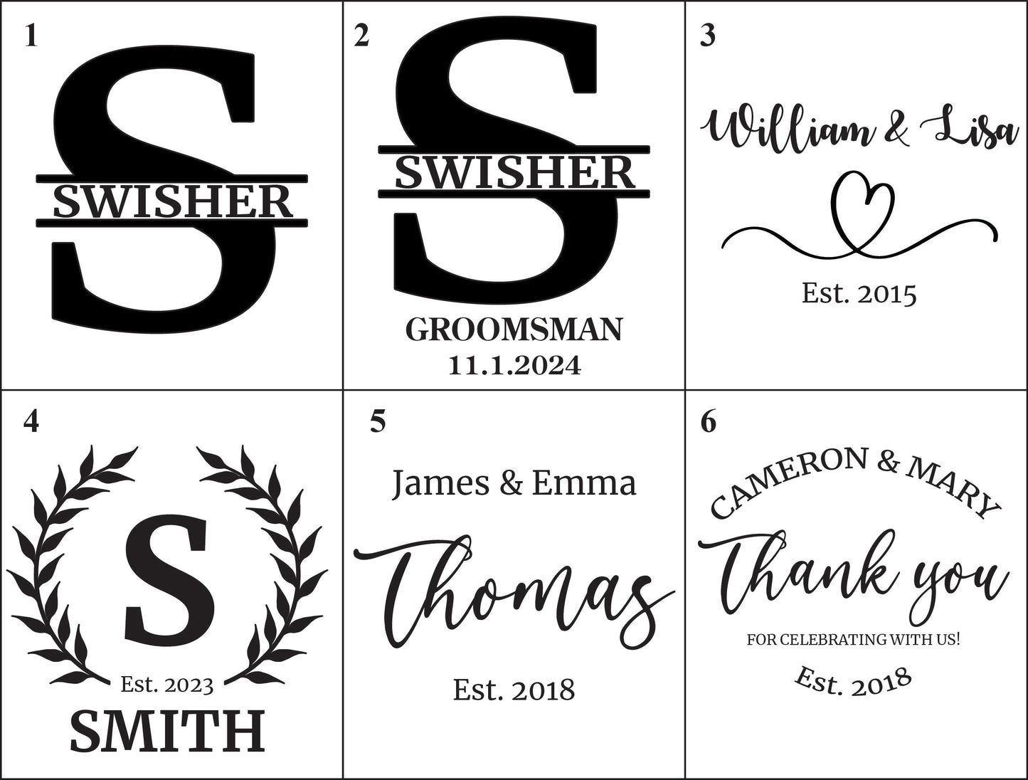 Personalized Slate Coaster