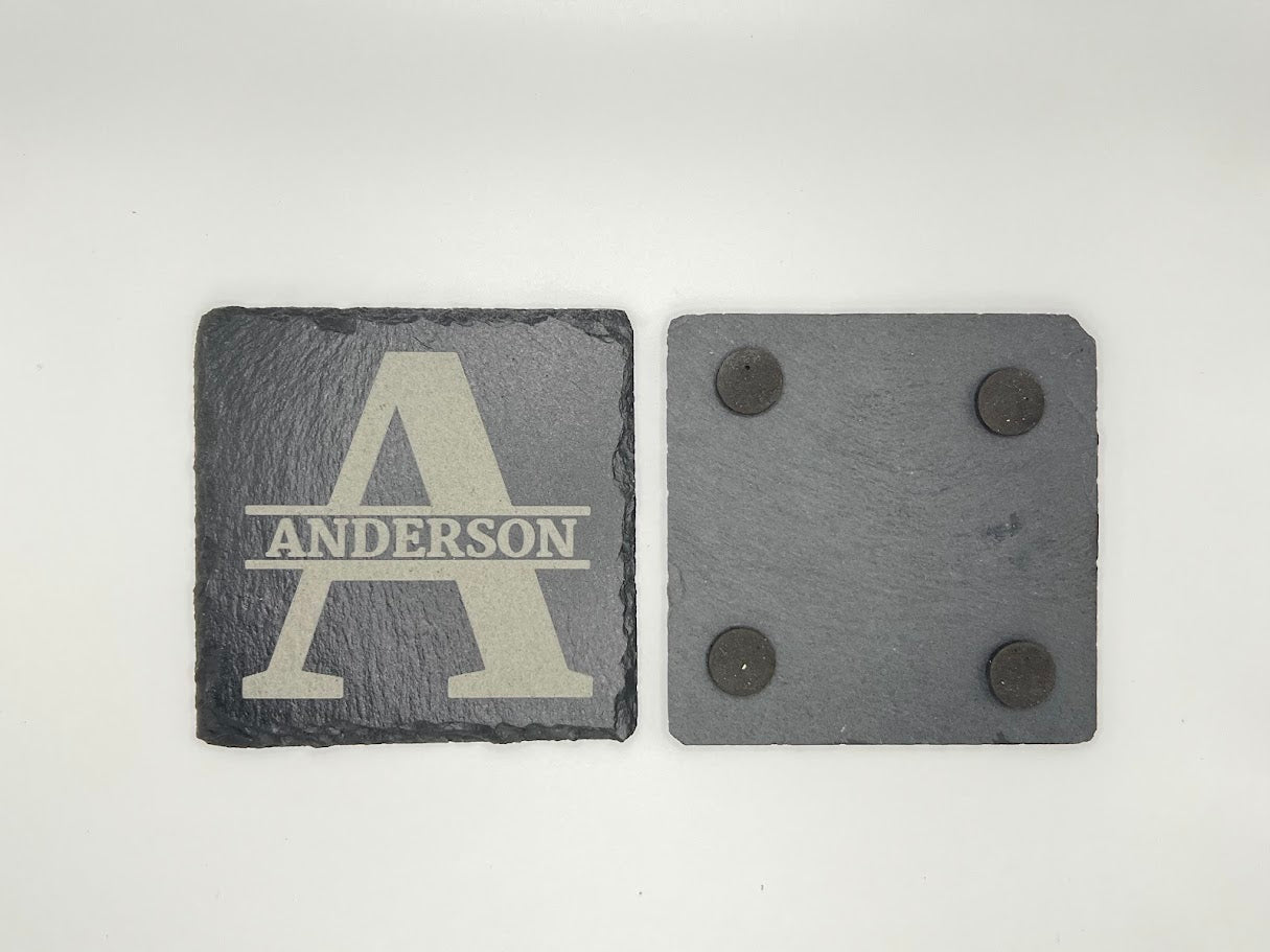 Personalized Slate Coaster