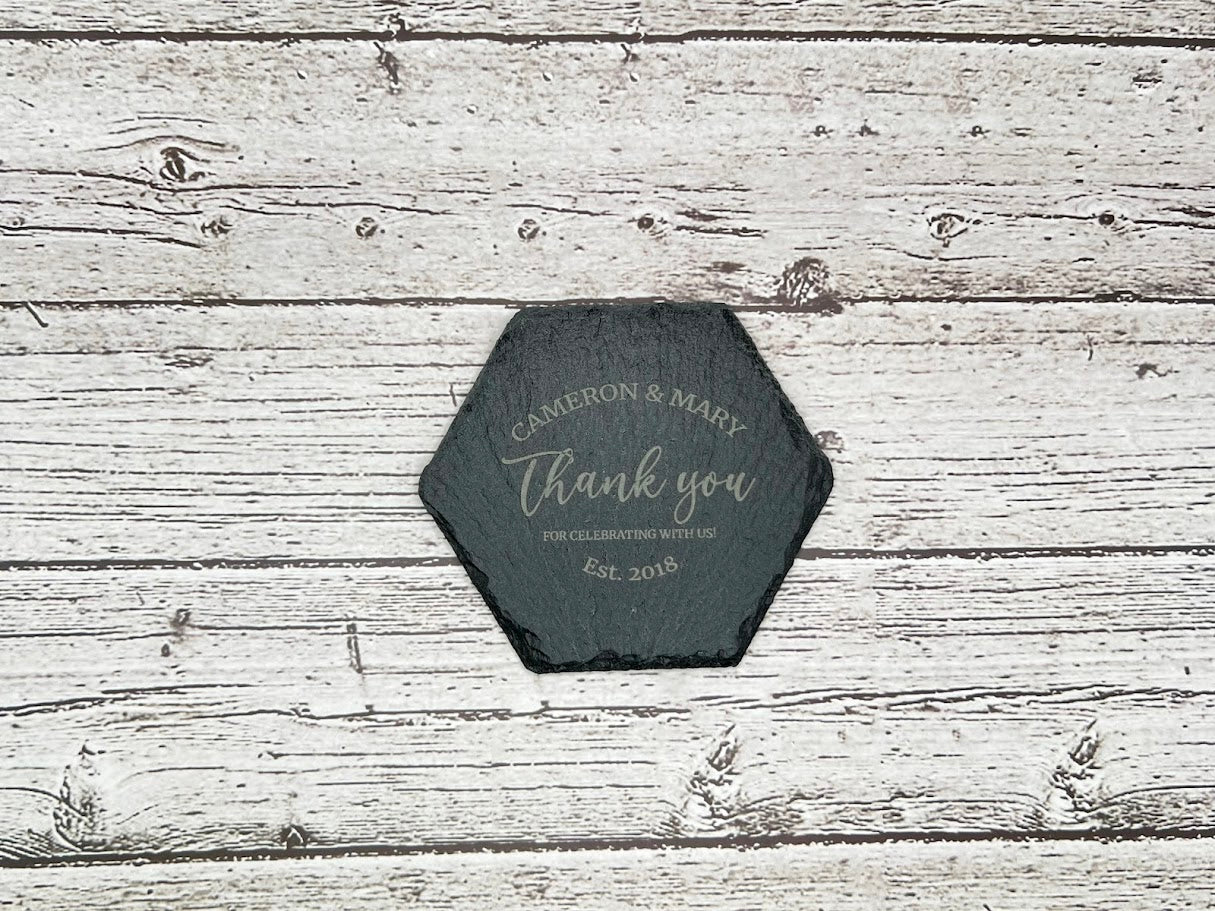 Personalized Slate Coaster