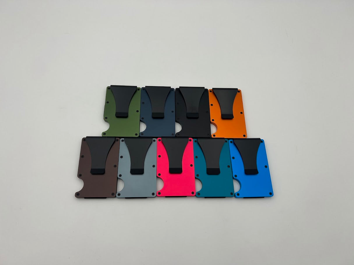 Aluminum Minimalist Wallets