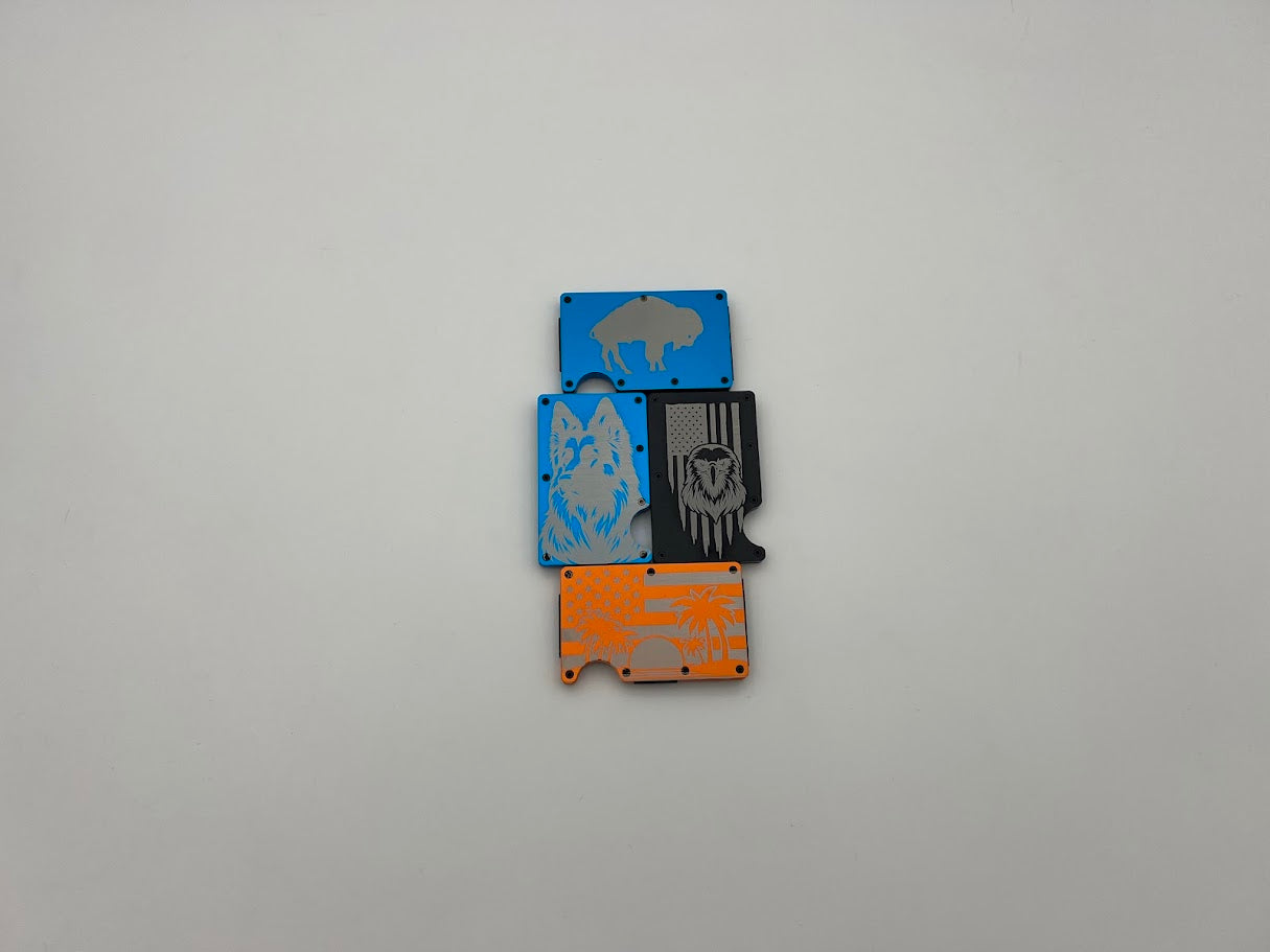 Aluminum Minimalist Wallets